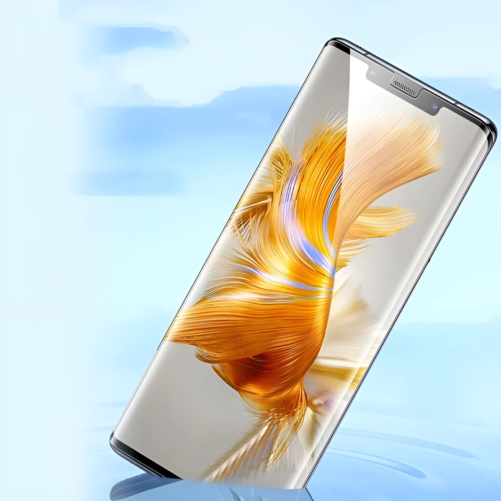 TPU screen protector for Huawei Mate60 phones with anti-fingerprint coating and application tools