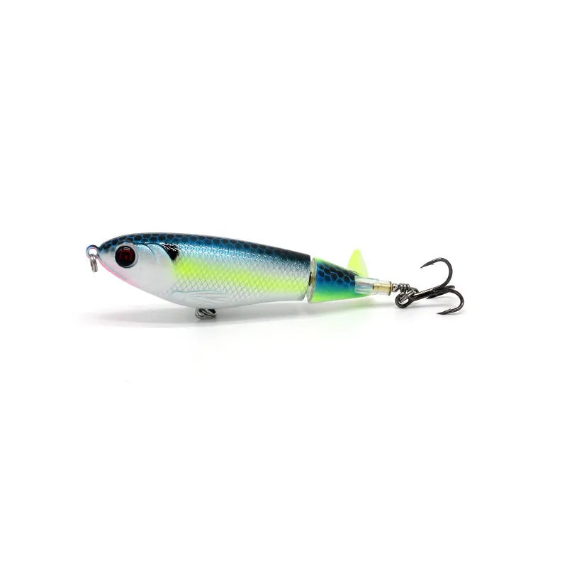 7.5cm artificial soft plastic fishing bait lure with bionic design for freshwater predator angling