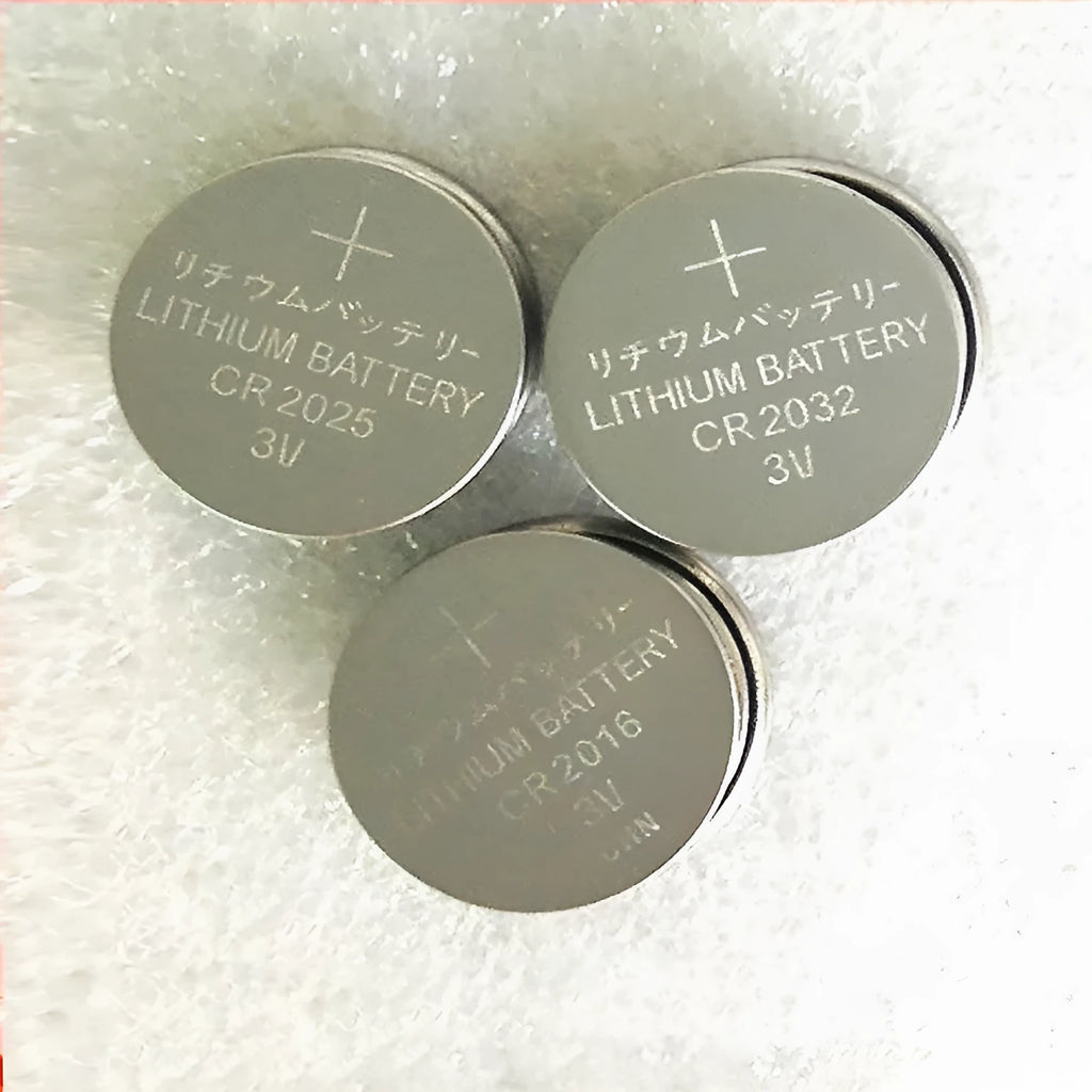 CR2032 CR2025 CR2016 alkaline 3V button batteries with 20mm diameter