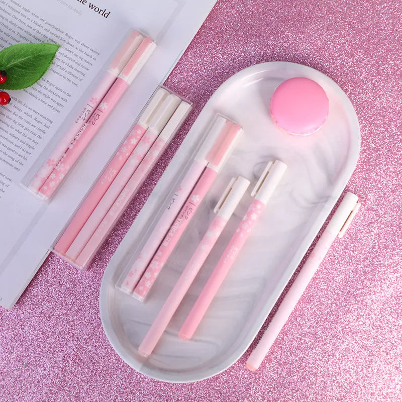 Sakura gel pen set with 0.35mm and 0.5mm needle tip options