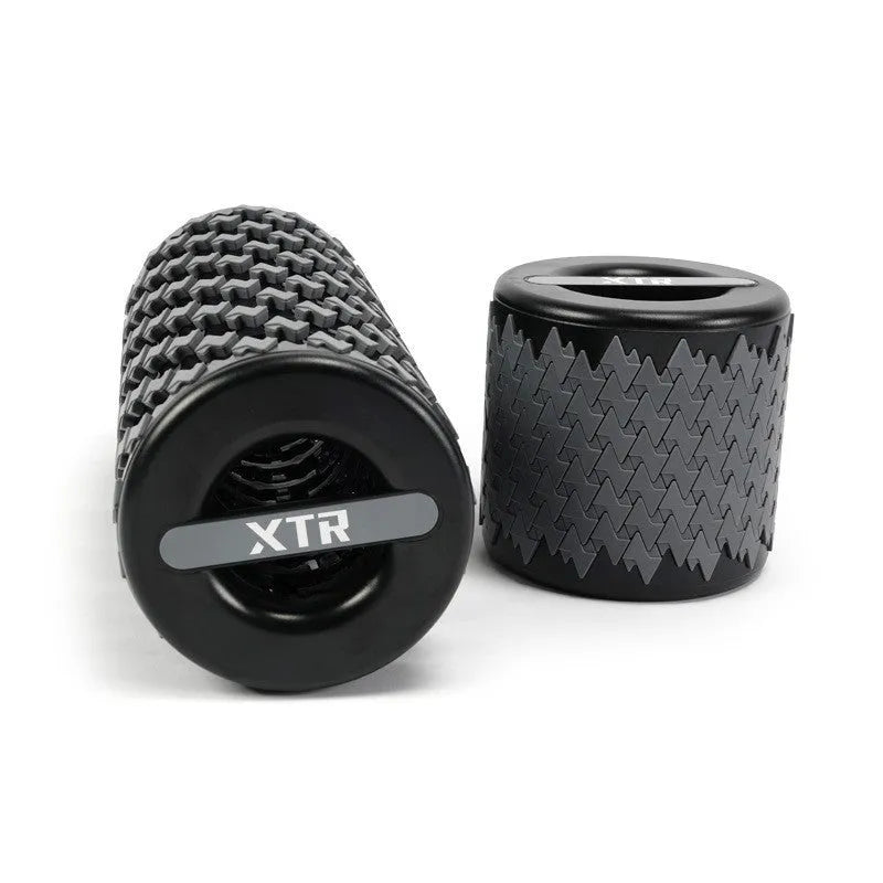 Adjustable telescopic foam roller in black, pink, red or yellow for home fitness muscle relaxation