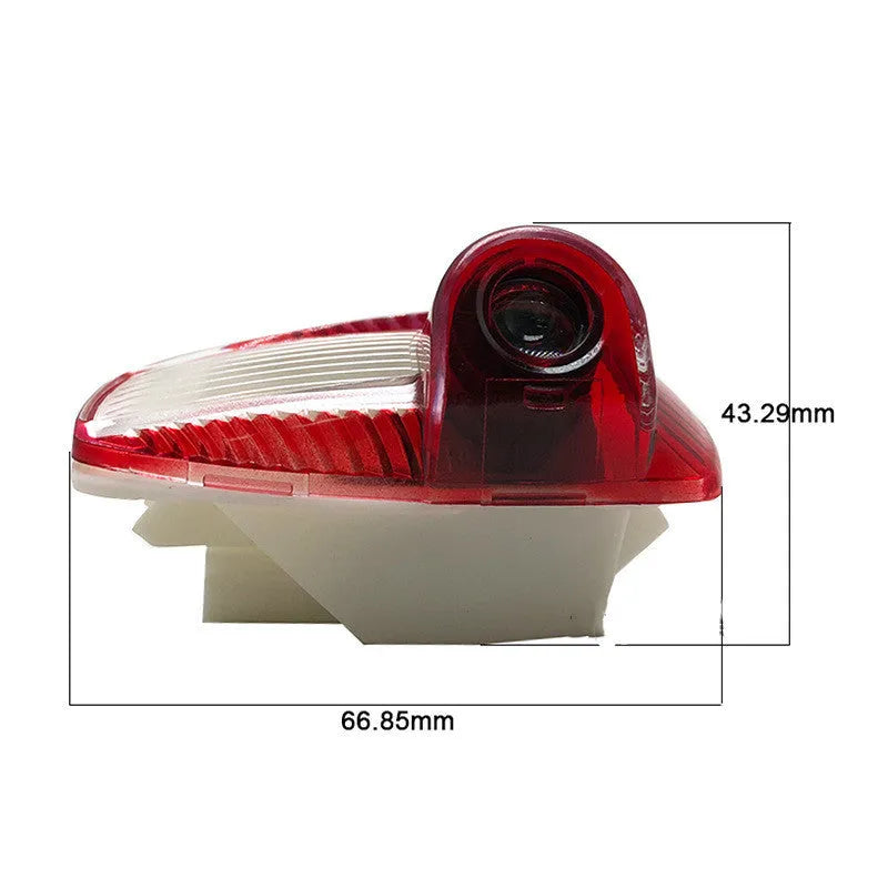 Porsche ghost shadow welcome door light projector with ABS+aluminium housing, physical display colour