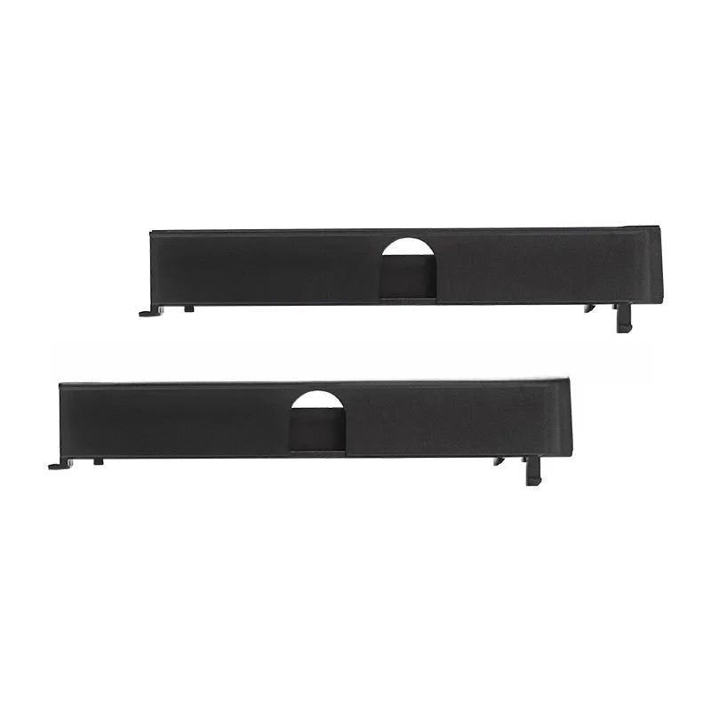 Black PS4 Pro hard drive bottom cover, warehouse door baffle and block strip service parts.