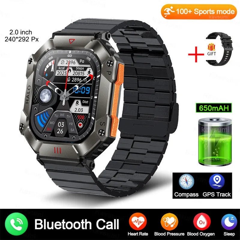 Women's Android smart watch with GPS, waterproof design and multiple strap options
