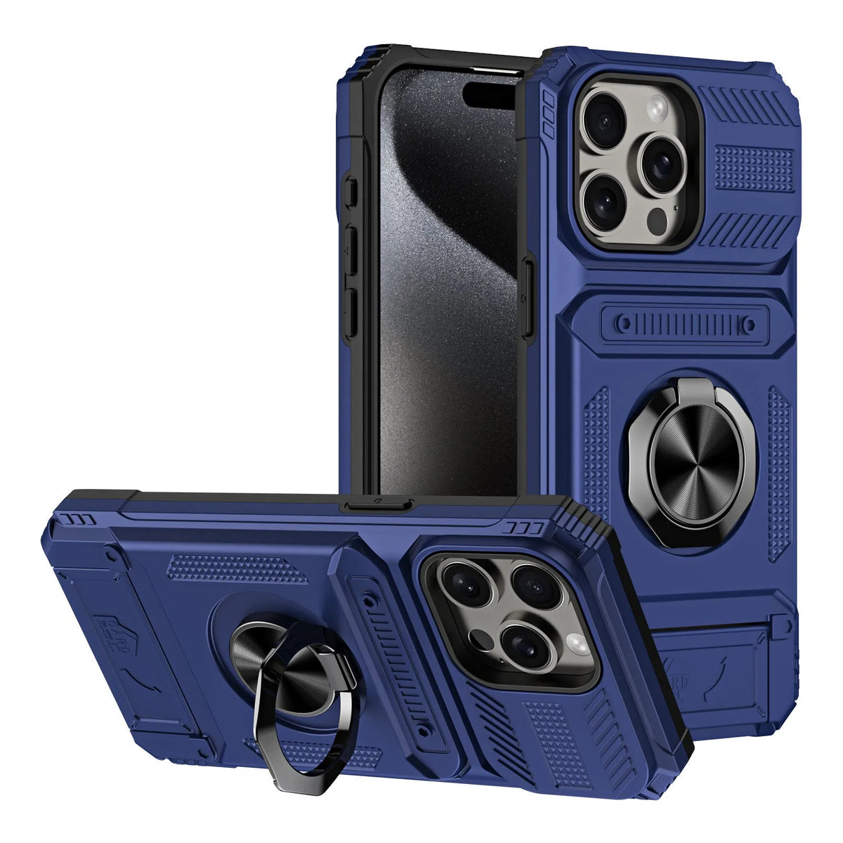 Multifunctional phone case with hidden card slot, bracket, and magnetic suction for iPhone in a range of colours including black and pink