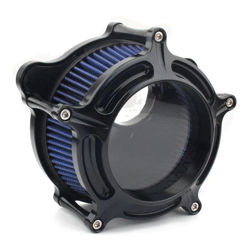 Aluminium air filter retrofitting accessory for 300 model cars in a choice of colours