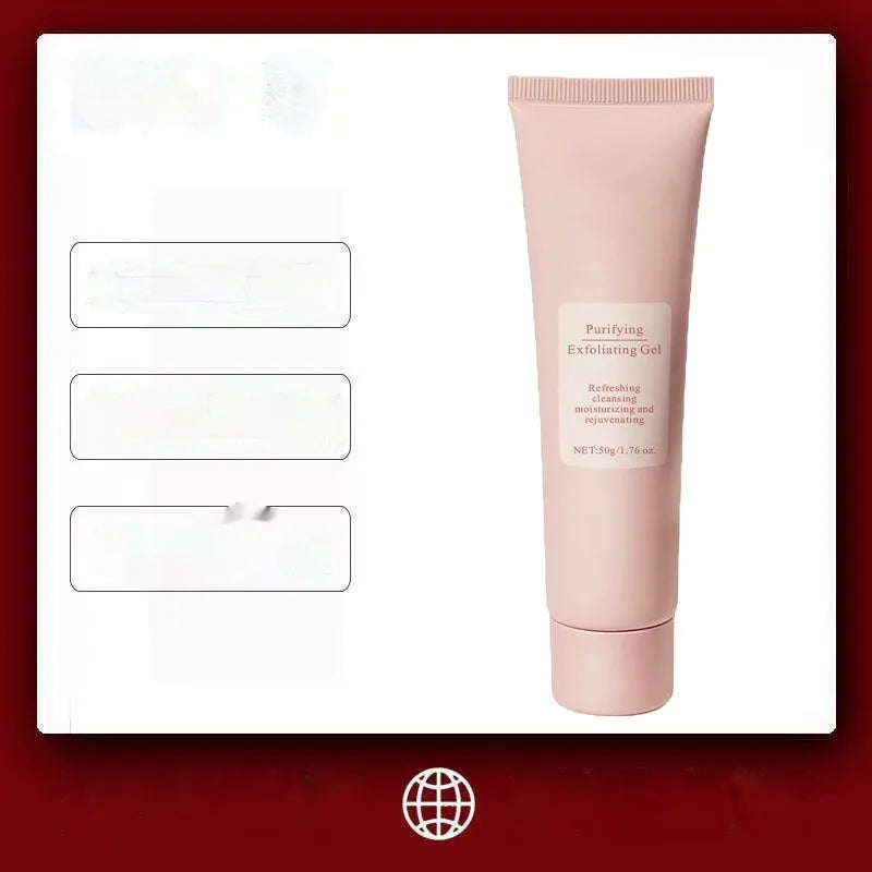 Moisturising facial exfoliating gel scrub 132g tube for all skin types