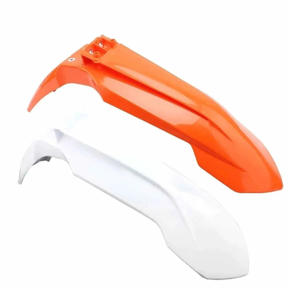 FG102 orange motorcycle front fender mudguard for 125cc-500cc off-road enduro bikes