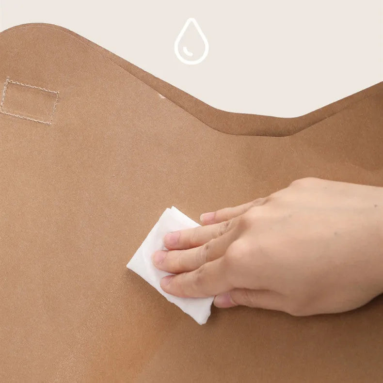 Brown cat scratch board paper bag integrated nest with scratching board, 40x30x53cm, washable kraft and corrugated paper