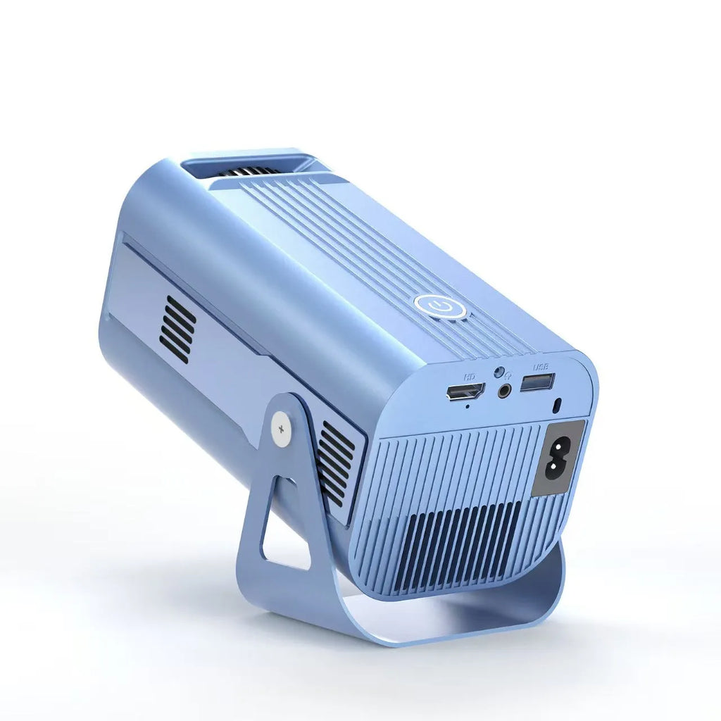H96MaxB11 portable projector 200 lumens 4K HD Android Wi-Fi 16GB storage with UK EU AU US plugs