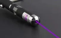 3-pack metal single point laser pens for dogs and cats in three colour options