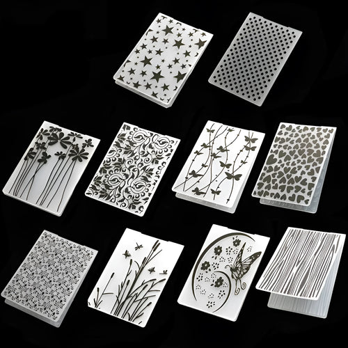 Plastic cake decorating mould set showing windmill, star, and flower patterns for sugar craft.