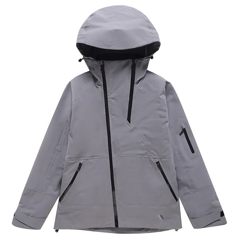 A unisex windproof and waterproof ski suit for snow sports, available in multiple colours.