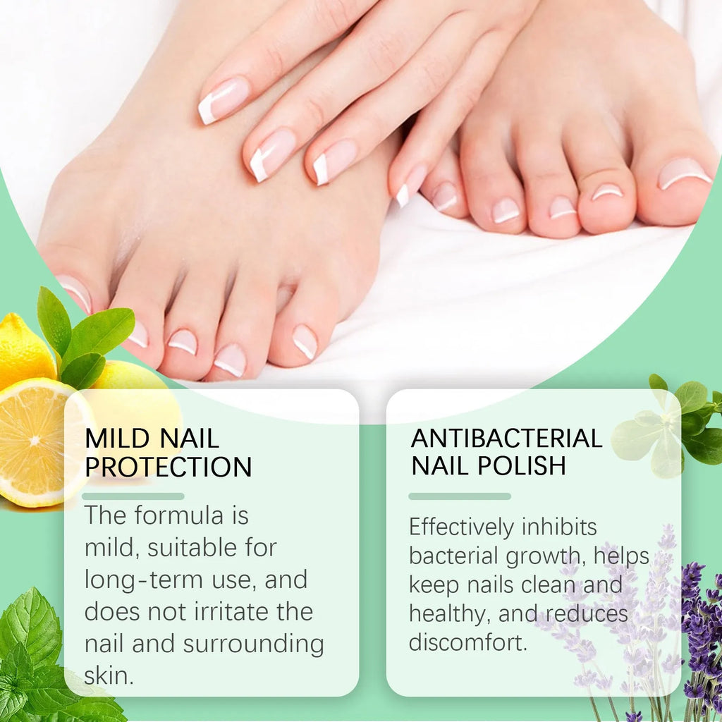 30ml gentle nail nursing solution bottle for daily cleaning and natural nail maintenance