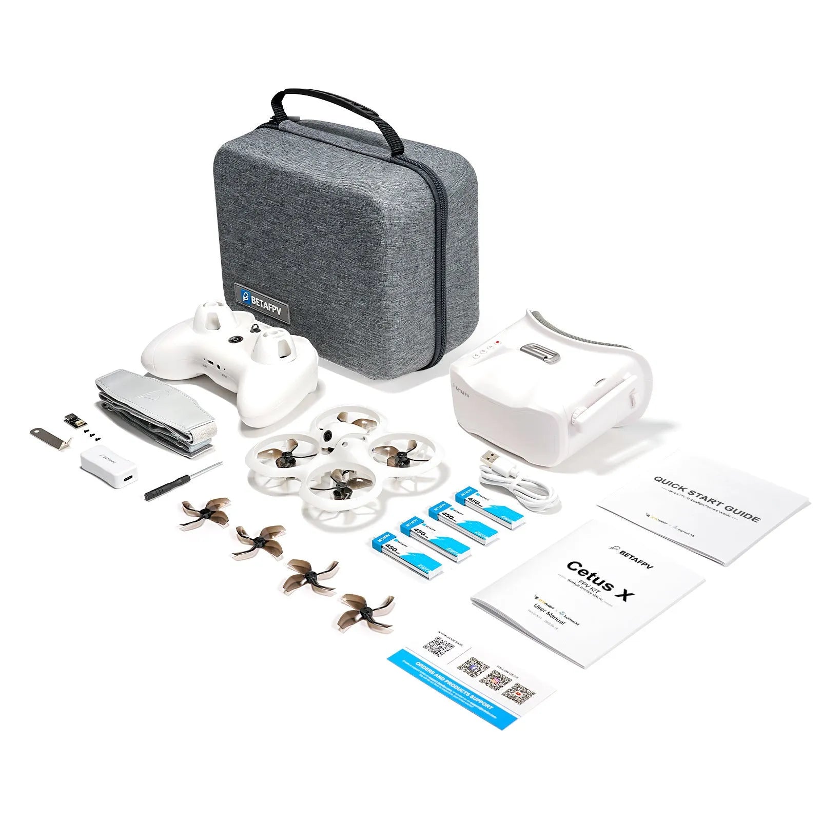 First Vision HD Education UAV indoor crossing machine Cetus X ELRS plastic drone for teenagers