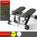 Hydraulic resistance installation-free exercise treadmill in black classic finish for home and gym use