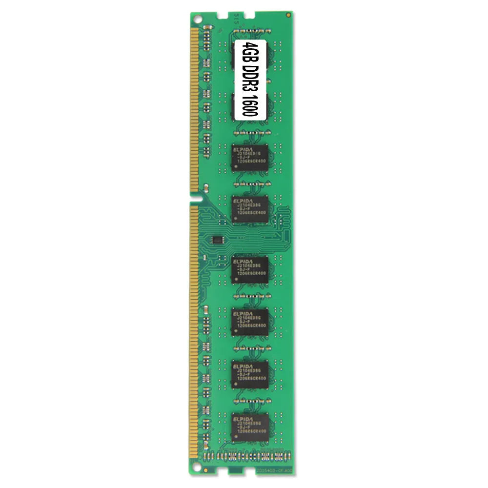 DDR3 4GB 1600MHz desktop memory module for AMD compatible systems