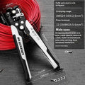 Fully automatic wire stripping pliers with high carbon steel blade in box mounted design