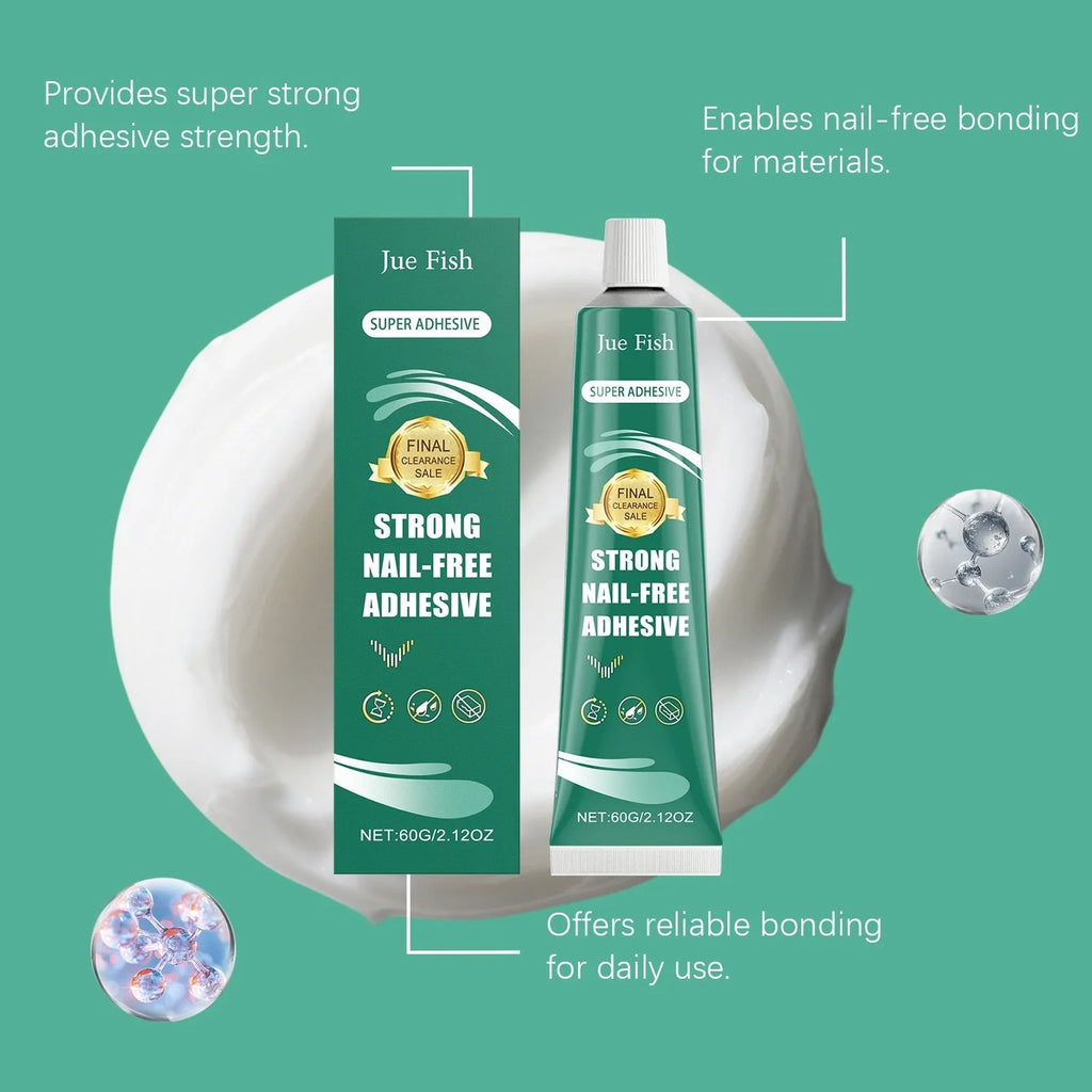 Strong Nail-Free Adhesive 100g tube water-based PVA glue for DIY home repairs