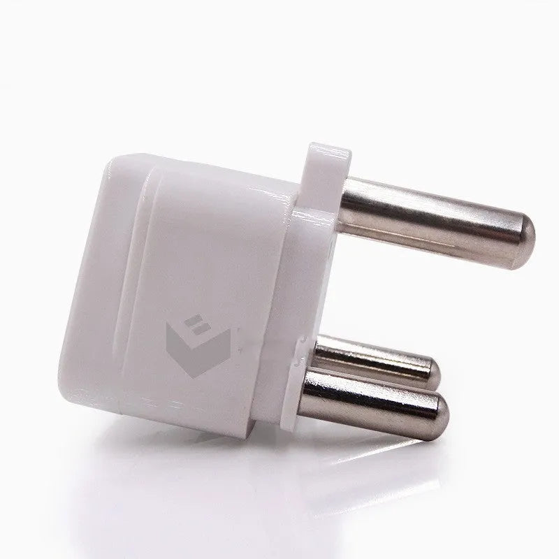 South Africa power converter socket 10A 250V CE certified in black ABS phosphor bronze for European and American plugs