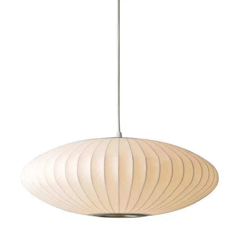 Flat iron LED chandelier 60cm warm light for dining room ceiling