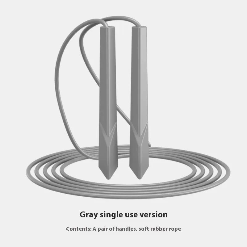 2.8 metre PVC fitness rope with plastic handles in multiple colour options