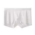 Men's thin lace leopard jacquard underwear in middle waist design showing five colour options