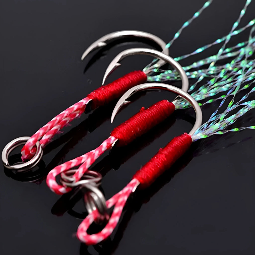 Bright wire iron plate single fishhook for binding wire in boat and sea fishing.