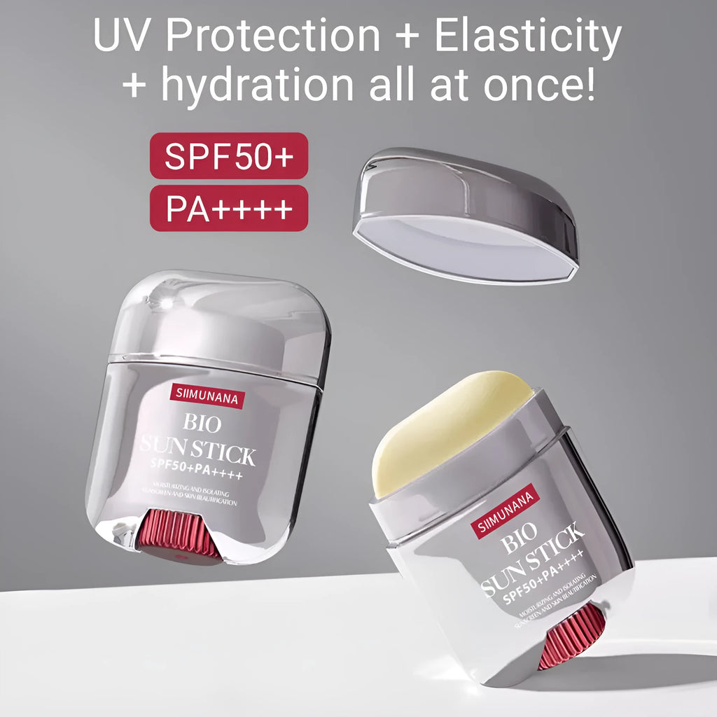Protective stick UV protection moisturising model 1481 with titanium dioxide and beeswax in stick packaging
