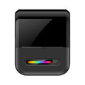 U1 self-adhesive compact portable wireless Bluetooth thermal printer pocket mini label maker in black
