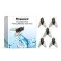 Five 1.5cm biomimetic insect soft fishing baits made from TPR and silicone materials