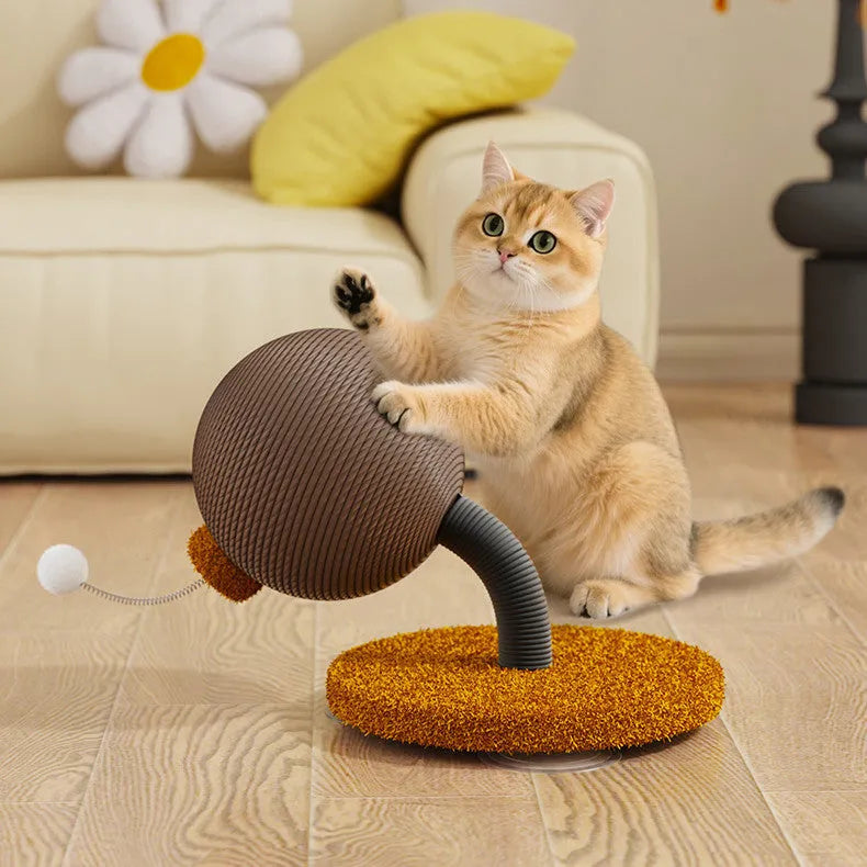 Hemp rope cat scratch board in large and small sizes with anti-scratch design