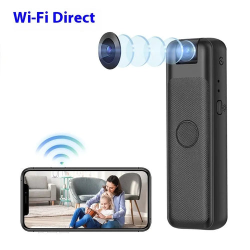 Black back splint WIFI surveillance camera with 30cm cable and type-C connector