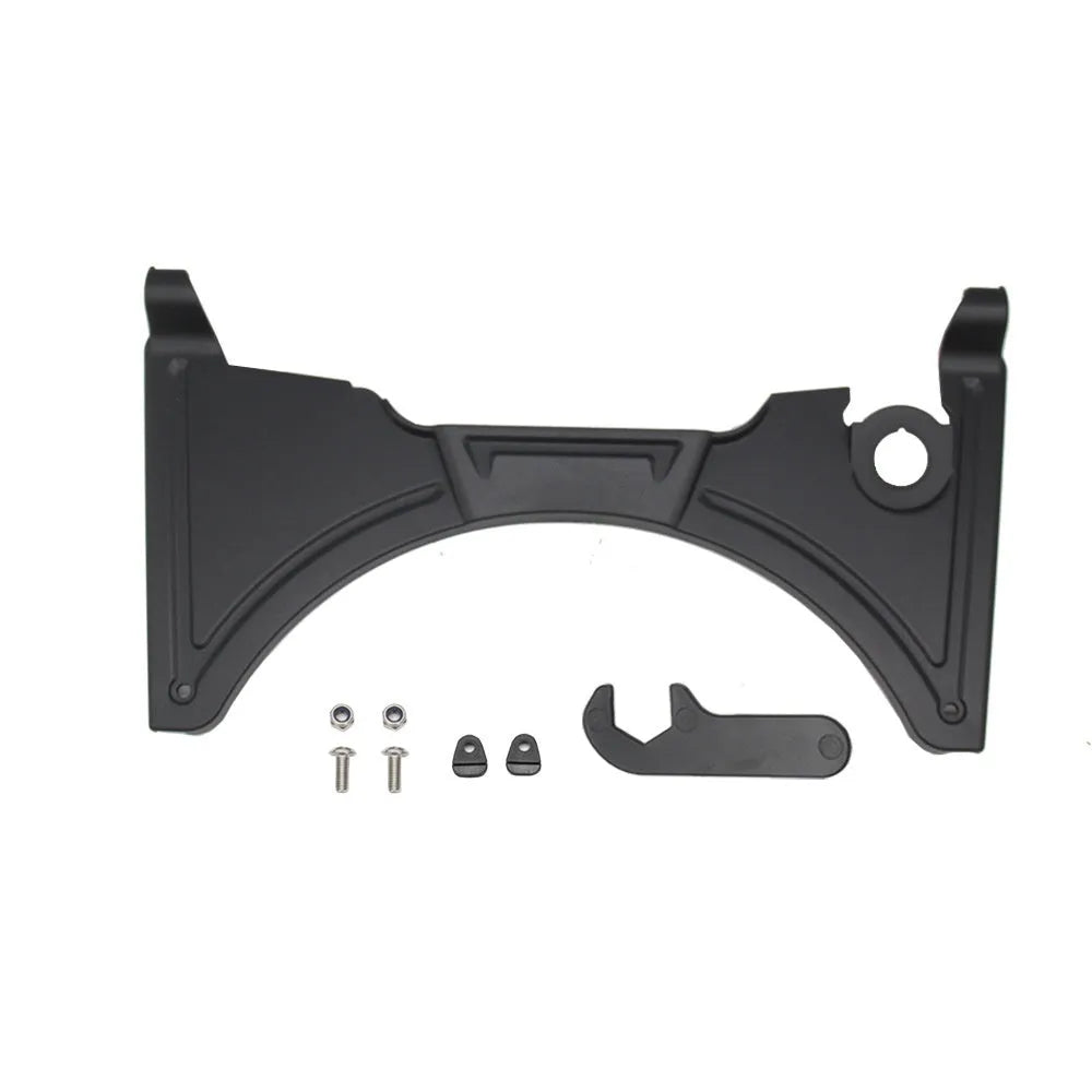 Black motorcycle cockpit fairing bodywork for BMW R1250GS and R1200GS models