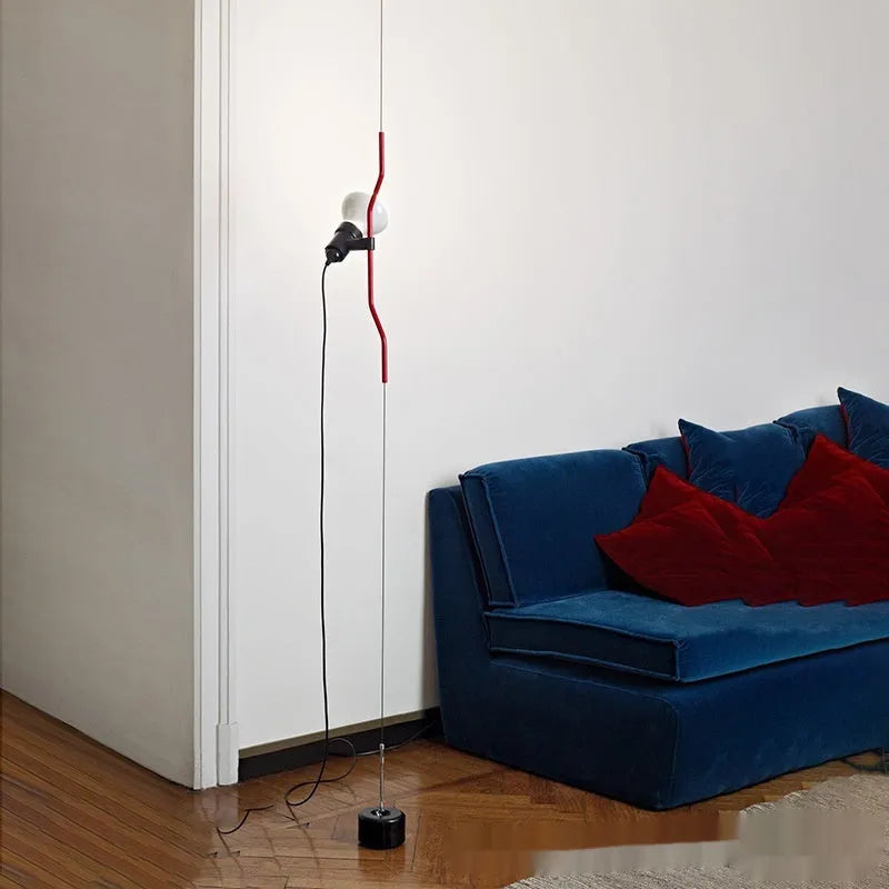 Italian small droplight with adjustable alloy build and 3.5 m wire in modern simplicity style