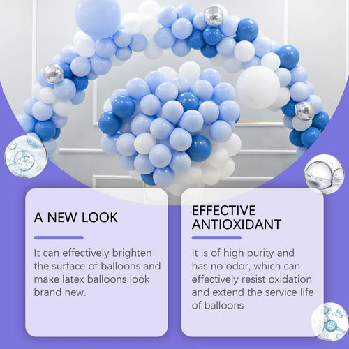 100ml aerosol can of balloon surface texture spray with lustre finish for shiny decoration