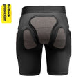 X-ray diffraction ski protective gear with hip pads and knee pads for waist and knee protection during sports
