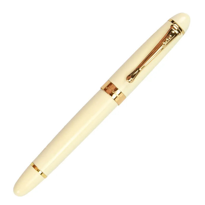 Metal water-based pen with a 0.5mm nib shown in dark green and marble blue cap colour options.