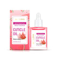 30ml bottle of nail care oil with watermelon extract, urea and jojoba oil formulation