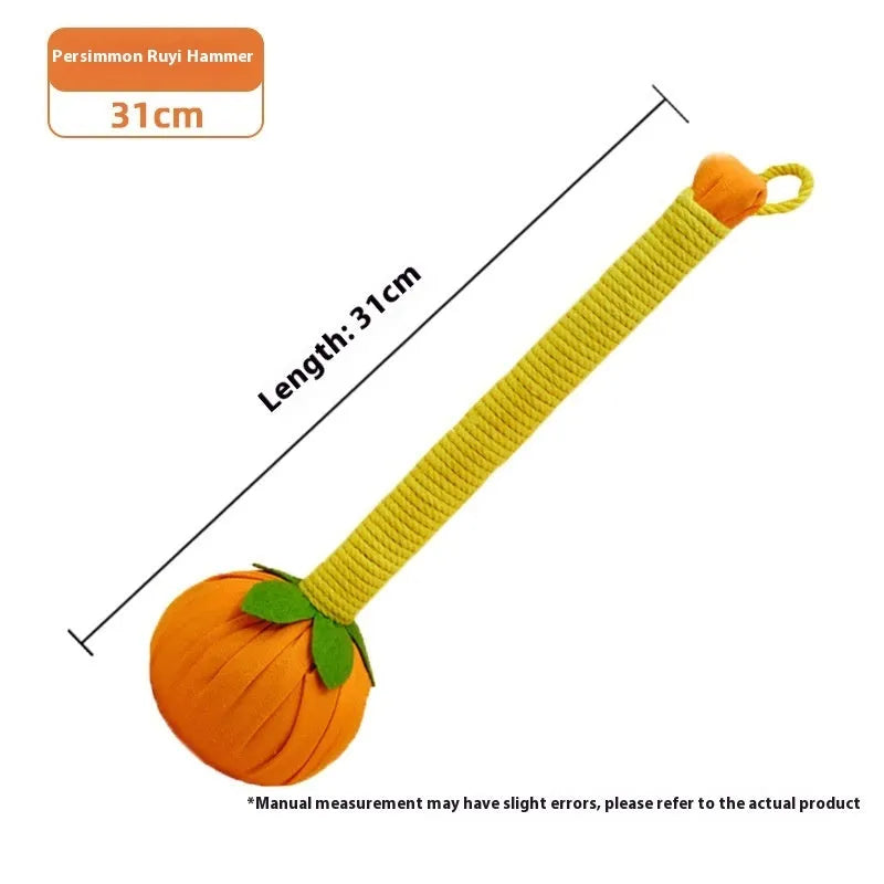 Argy wormwood health massage hammer with canvas cover, available in 26cm or 31cm sizes