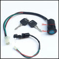 Waterproof electric door lock for automotive security systems with plastic housing