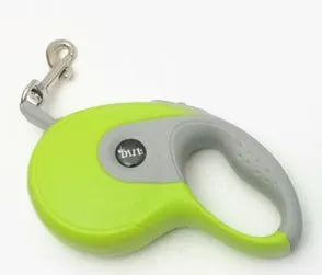 5 metre retractable dog leash with ABS housing and metal lock in blue