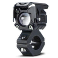 LED dual light external electric motorcycle spotlights M1 60W 6000LM aviation aluminium IP67