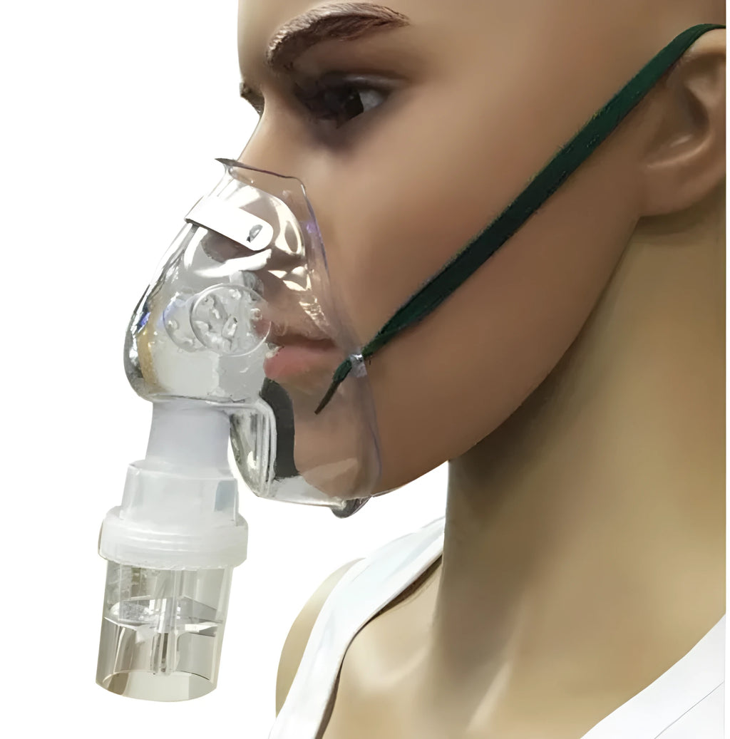 Soft rubber mask fit aid designed to be worn under a face covering.
