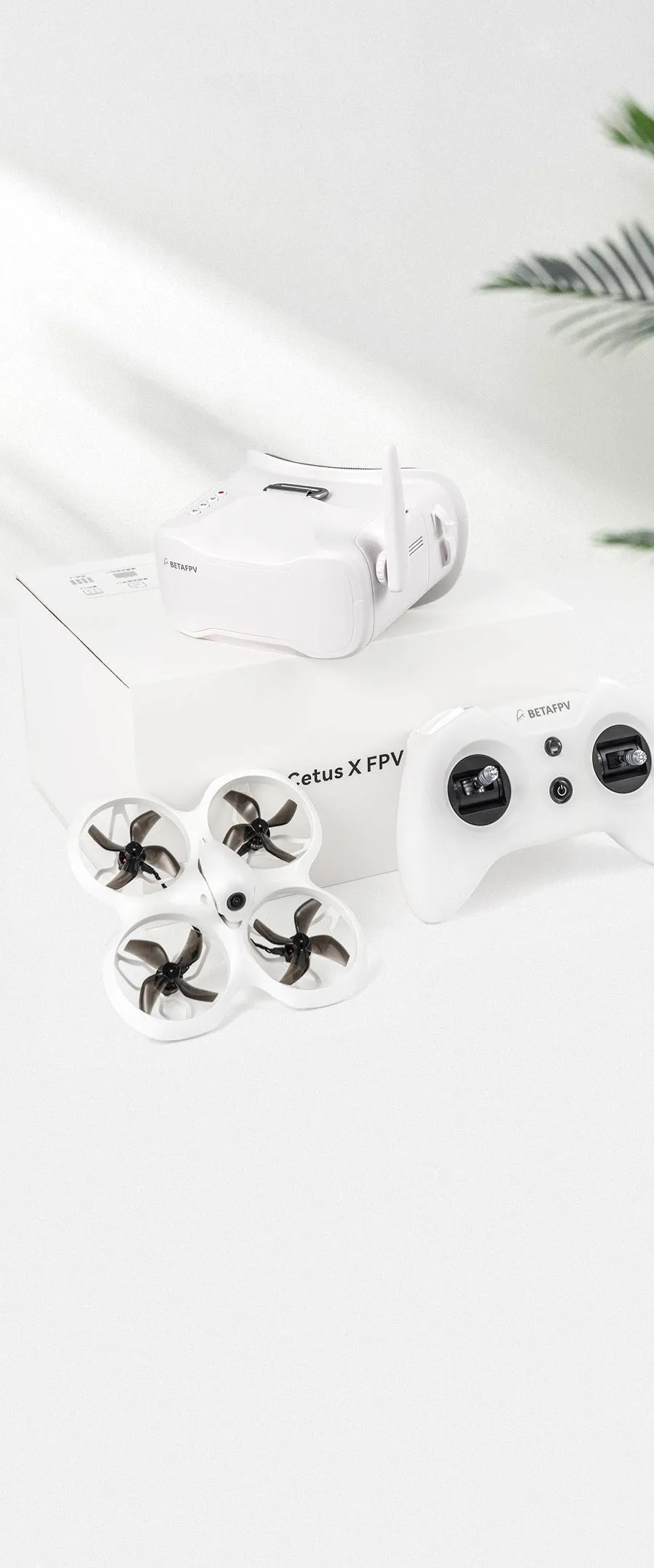 First Vision HD Education UAV indoor crossing machine Cetus X ELRS plastic drone for teenagers