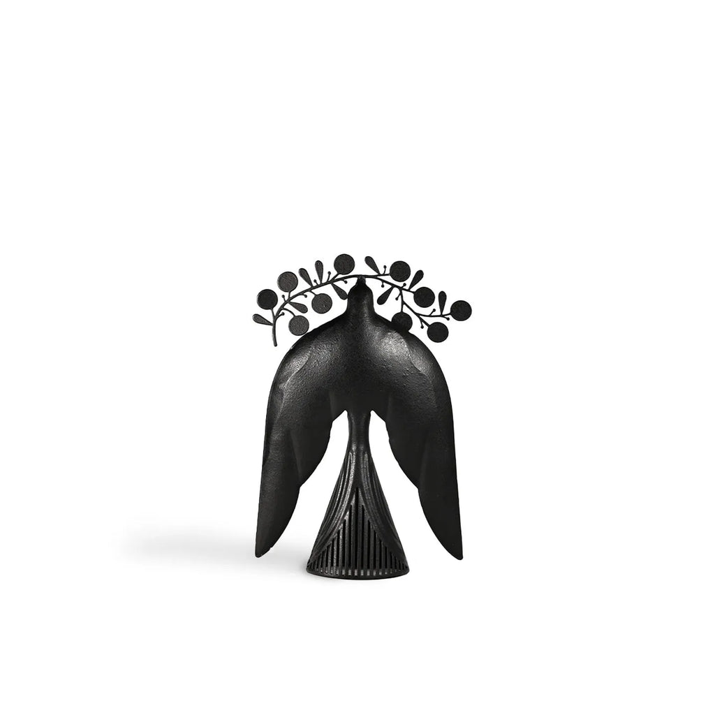 Iron handmade flying bird ornament in ancient Chinese style for cabinet display