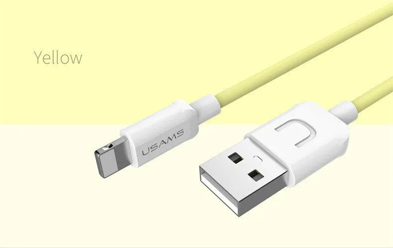 1 metre USB charging cable for Android phones in five colour options