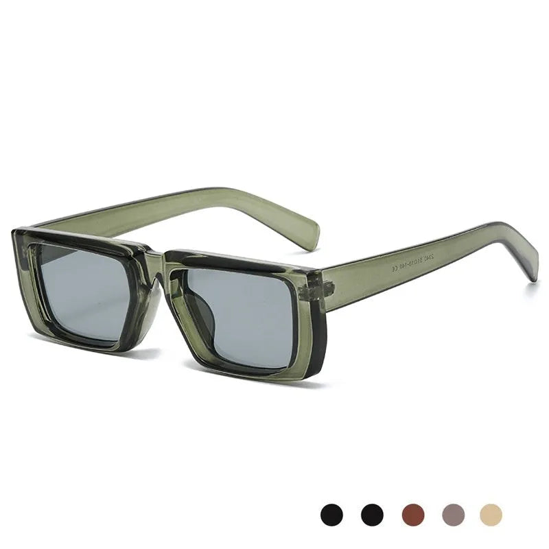 Y2K special-shaped sunglasses with UV400 protection in multiple colour options