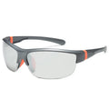 Men's outdoor athletic glasses cycling windproof sunglasses semi-frameless PC frame sport style