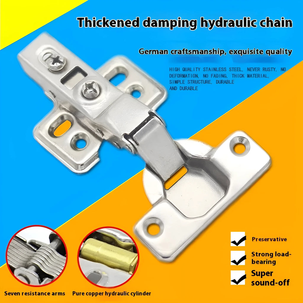 761 model cold rolled steel hydraulic cabinet hinge with nickel plating, showing three bend types.